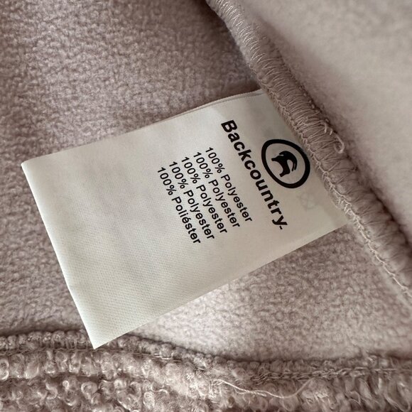 Backcountry Goat Fleece 1/2-Zip Pullover Hoodie Sweatshirt sz XS Women's VGUC - Picture 7 of 9